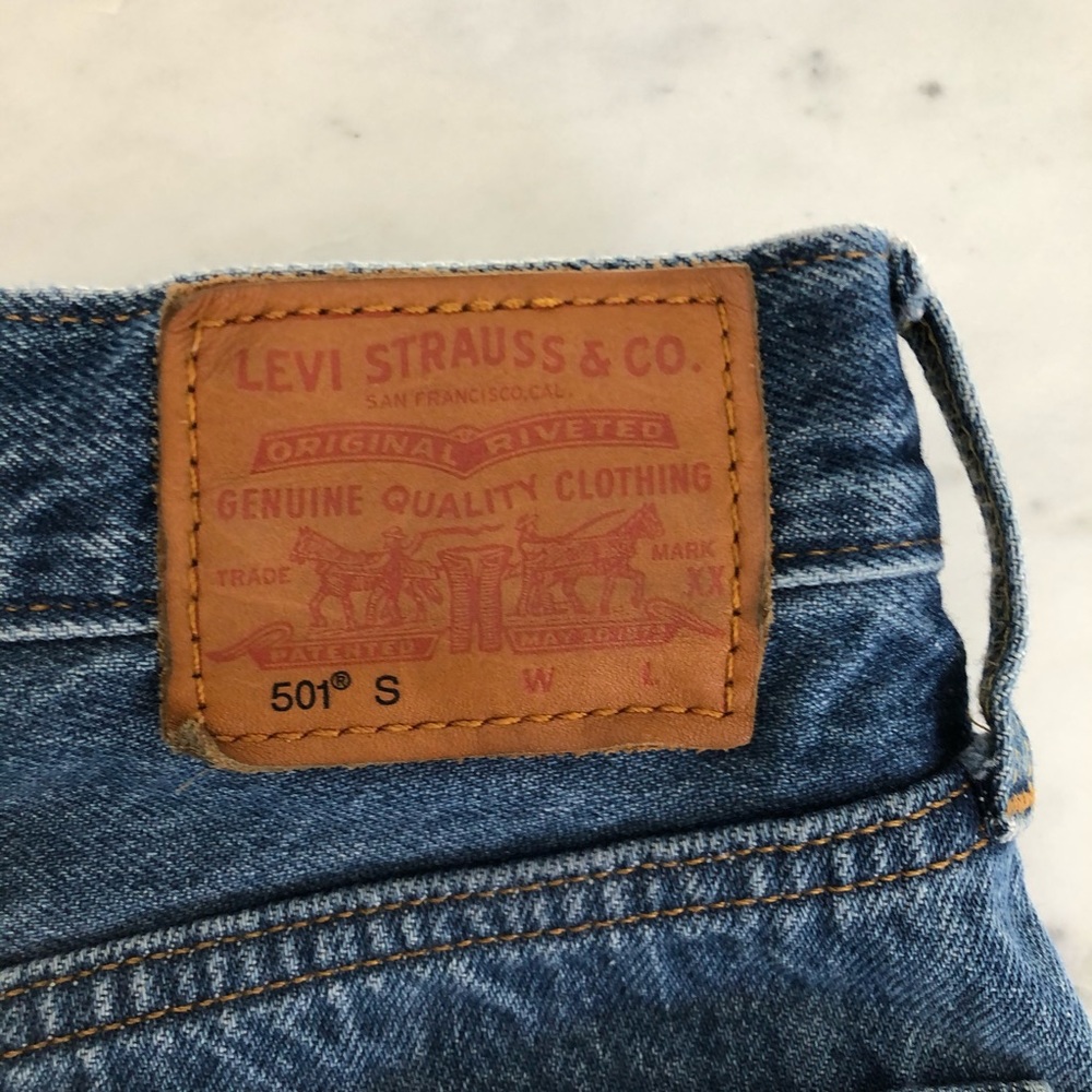 501 Levi’s Straight Leg Jeans - Picture 3 of 7